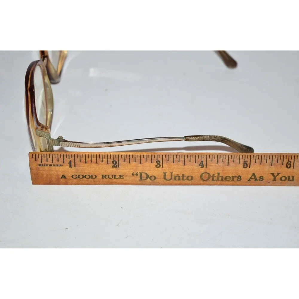 Vtg 80s Tura Oversized Drop Arm Eyeglasses Glasses Frames Womens BIG‎ MOD 378